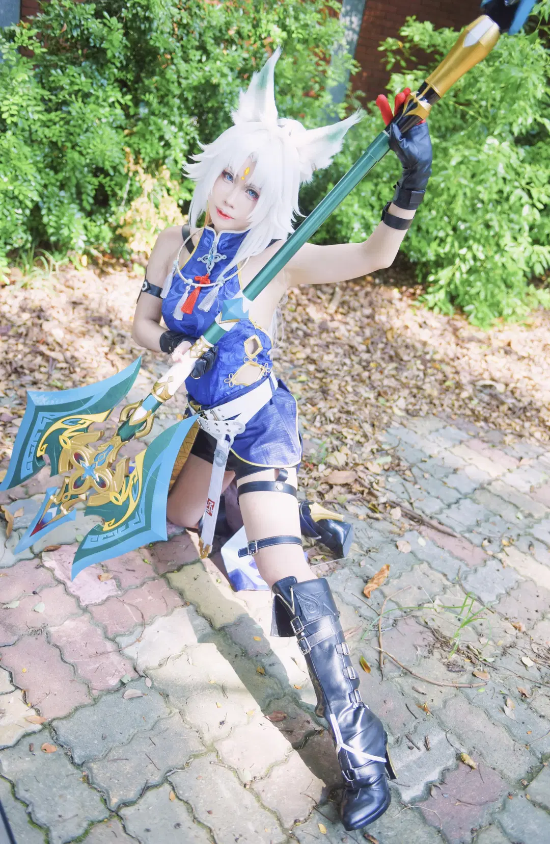 【Feixiao cosplay】Honkai: Star Rail: Yaoqing's General Feixiao High-Temperature Shoot Challenge (cosplay) by 柯栗子 - Image 7