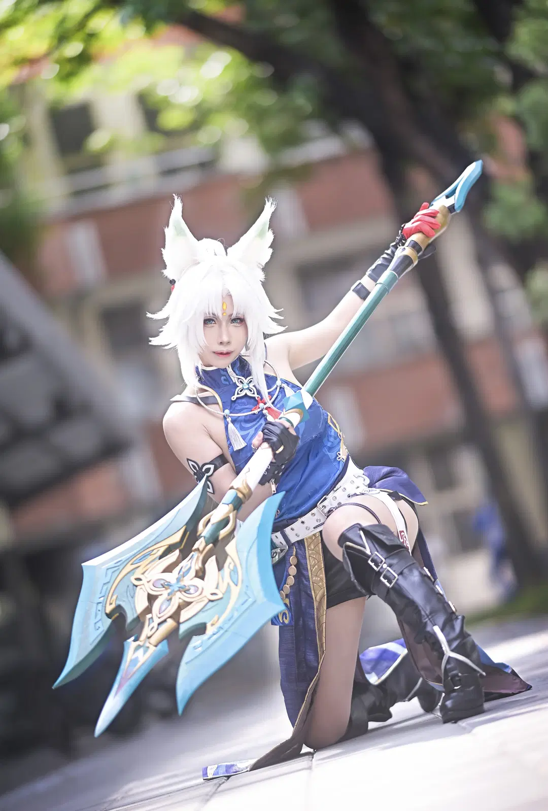 【Feixiao cosplay】Honkai: Star Rail: Yaoqing's General Feixiao High-Temperature Shoot Challenge (cosplay) by 柯栗子 - Image 8