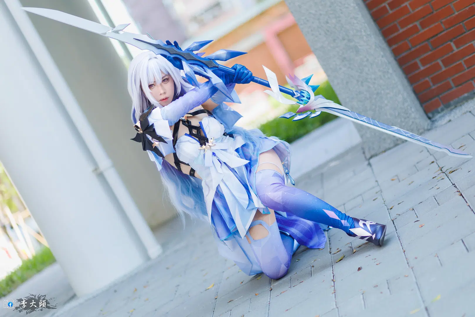 [Skirk cosplay] Genshin Impact Location Shoot: Heatstroke Convention Photo Share by 柯栗子 - Image 11