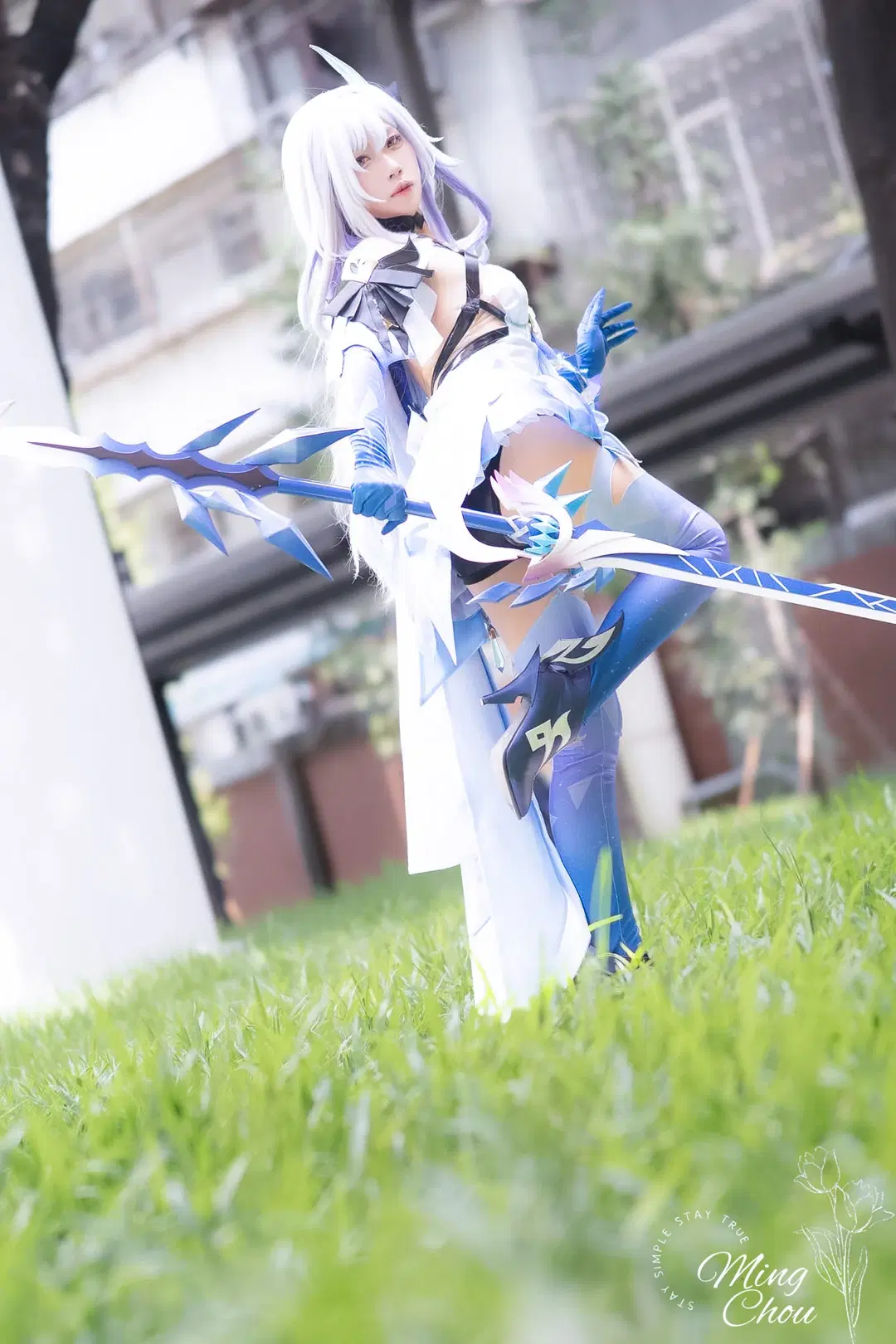 [Skirk cosplay] Genshin Impact Location Shoot: Heatstroke Convention Photo Share by 柯栗子 - Image 12