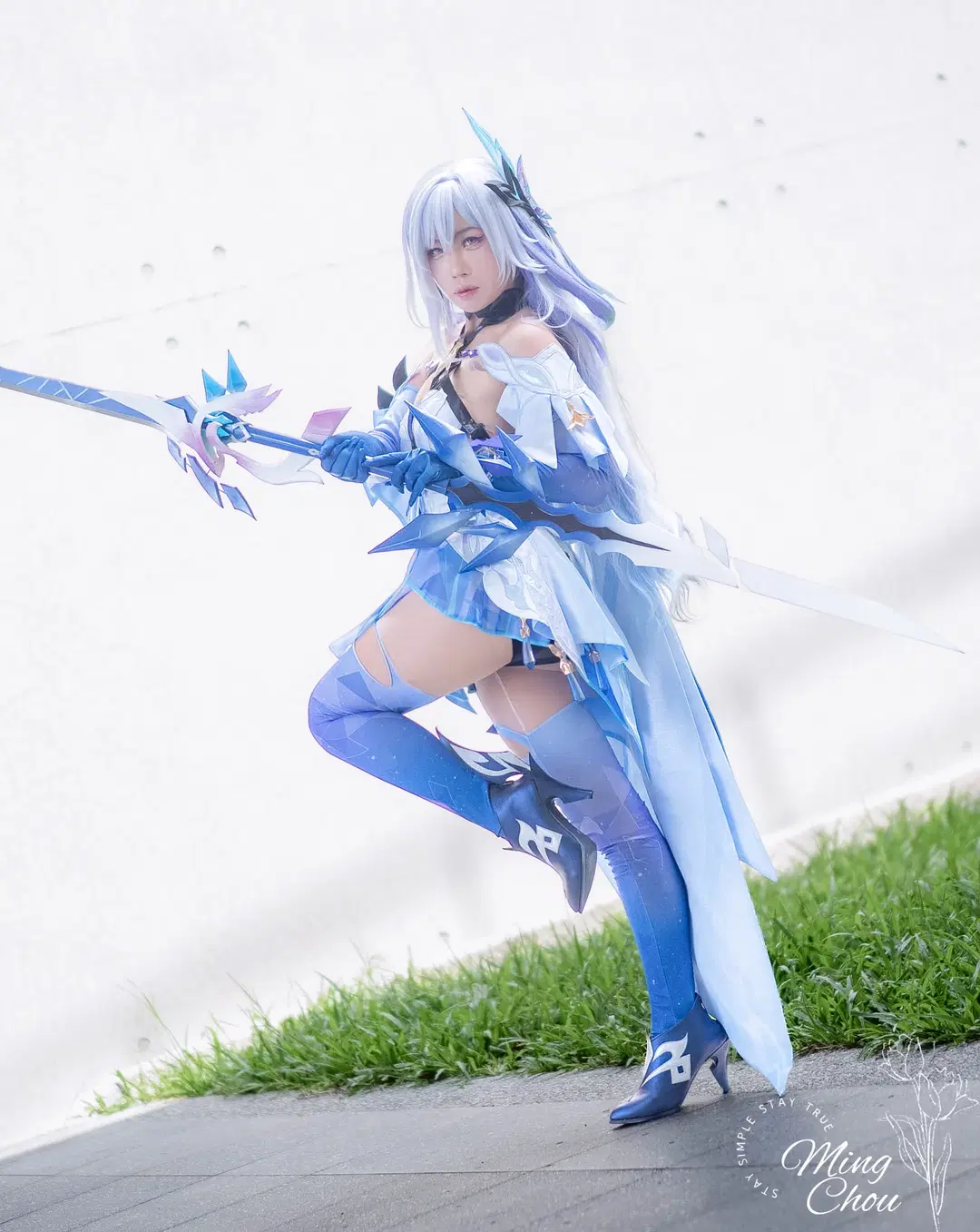 [Skirk cosplay] Genshin Impact Location Shoot: Heatstroke Convention Photo Share by 柯栗子 - Image 14