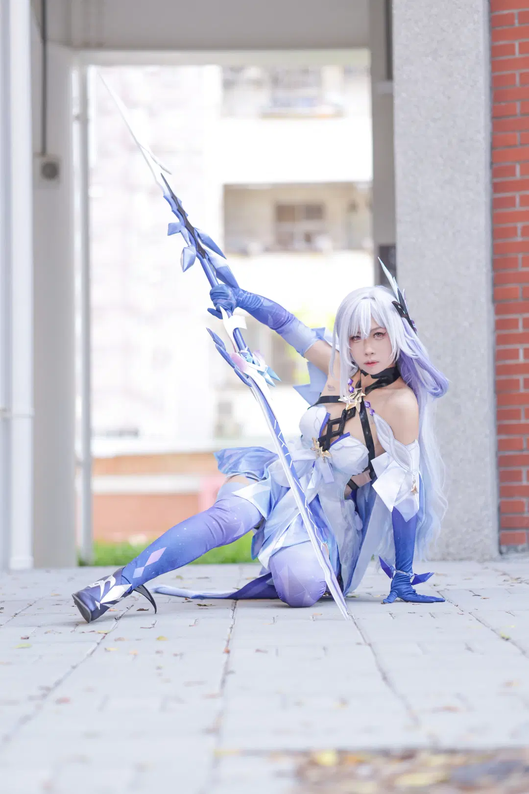 [Skirk cosplay] Genshin Impact Location Shoot: Heatstroke Convention Photo Share by 柯栗子 - Image 15