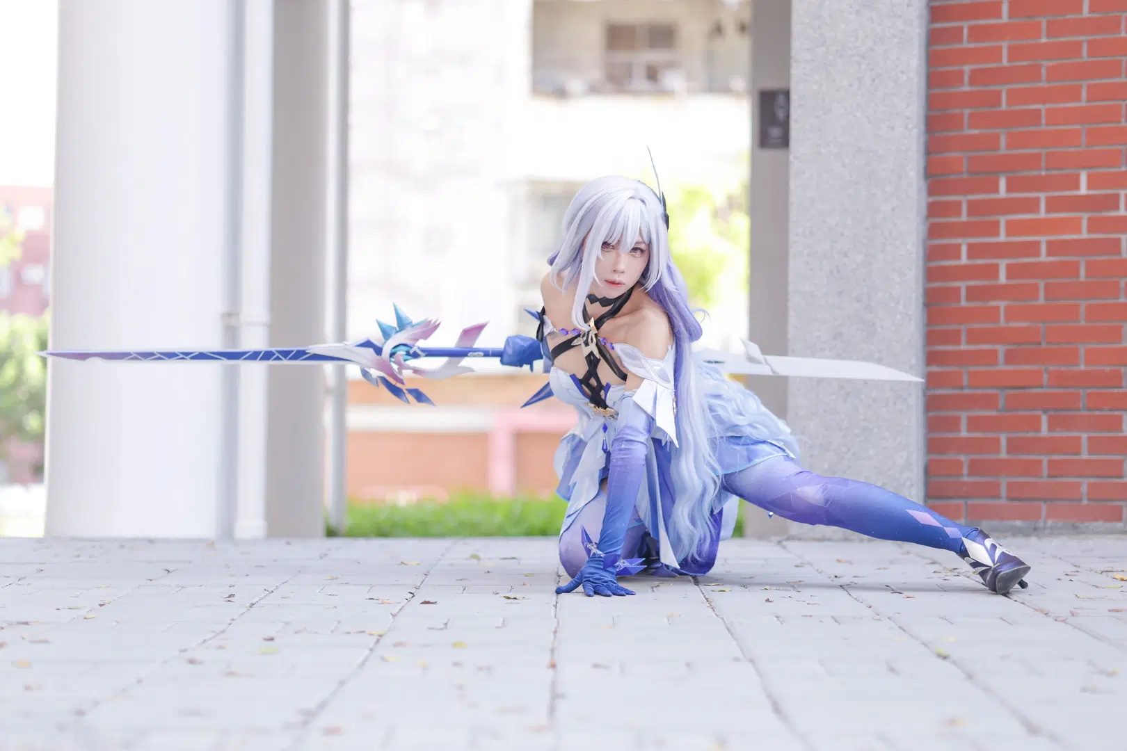 [Skirk cosplay] Genshin Impact Location Shoot: Heatstroke Convention Photo Share by 柯栗子 - Image 18