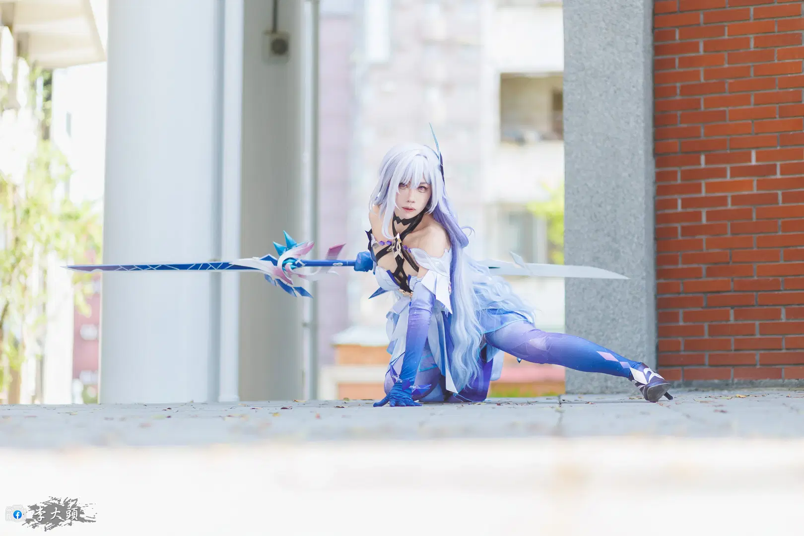 [Skirk cosplay] Genshin Impact Location Shoot: Heatstroke Convention Photo Share by 柯栗子 - Image 8