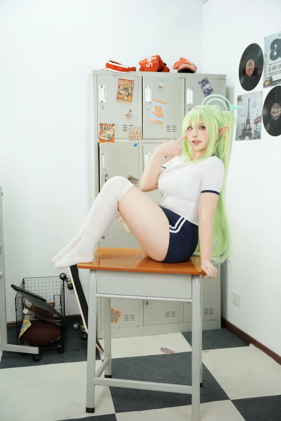 【橘ノゾミ コスプレ】『ブルーアーカイブ』体操服ポーズ参考の完全記録 - 芫宝 - 7枚目