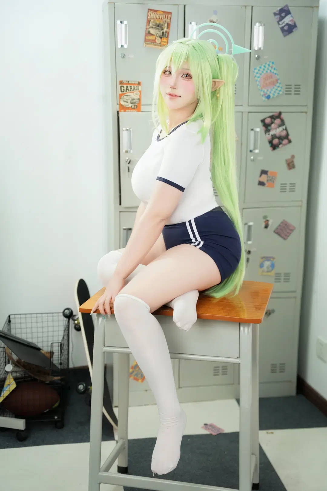 【橘ノゾミ コスプレ】『ブルーアーカイブ』体操服ポーズ参考の完全記録 - 芫宝 - 8枚目