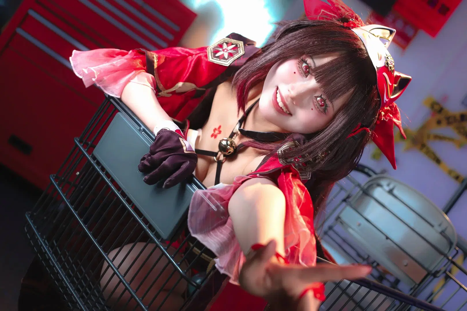 二次元, cosplay, 崩坏星穹铁道, 花火cos, 丝袜