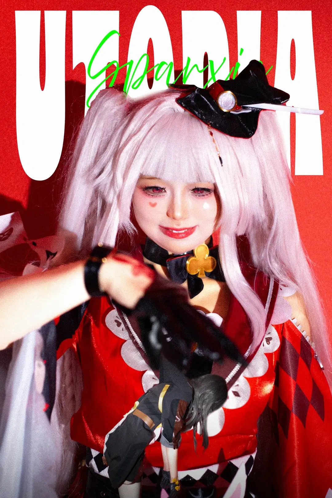 二次元コスプレ, 花火 コスプレ, 崩壊：スターレイル コスプレ, 崩壊：スターレイル, ピエロ風コスプレ