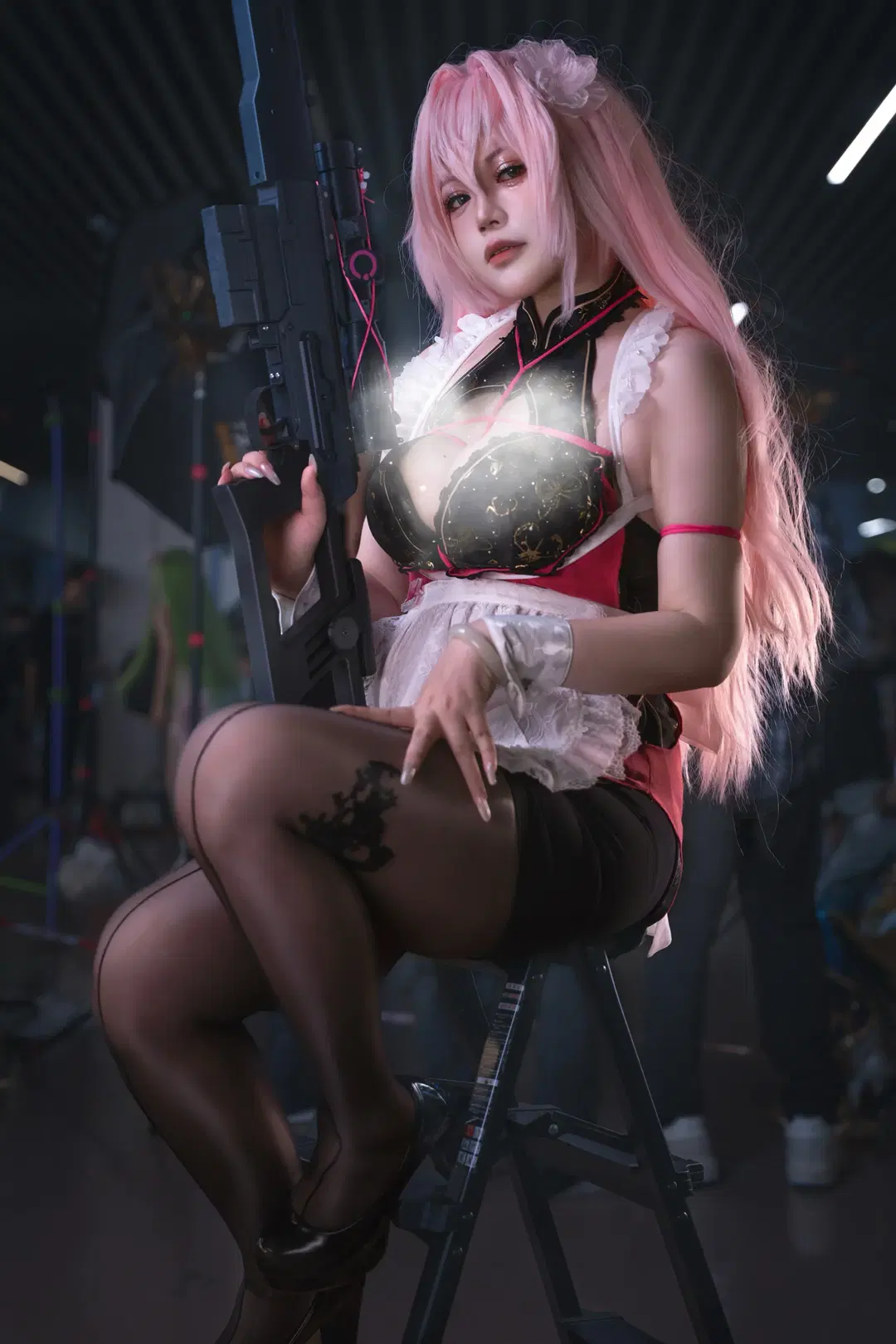 胜利女神妮姬, 互勉约拍, 萤火虫漫展, 丝袜, Dcos
