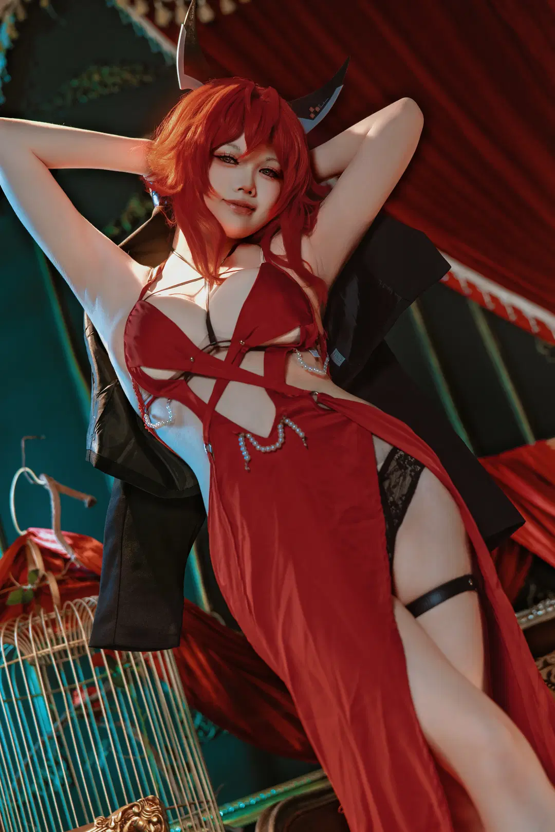二次元, 腿控, 胜利女神nikke, 肉腿, 小红帽cos