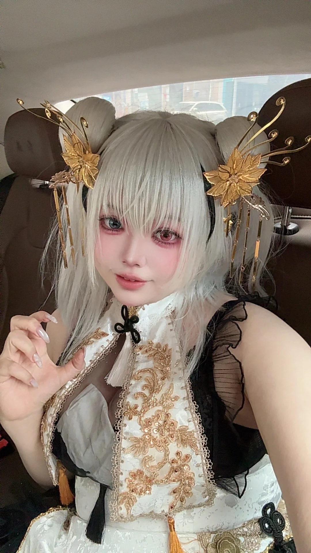 二次元, 碧蓝航线, 漫展, 埃尔宾cos, 白毛异瞳