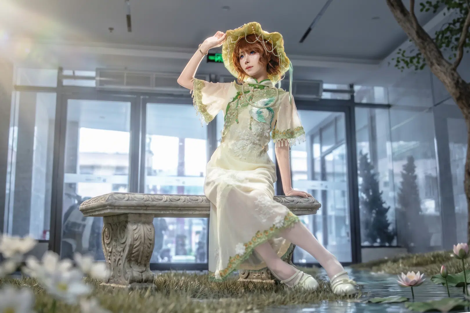 第五人格, 白丝, 国风写真, 园丁cos, 初晴