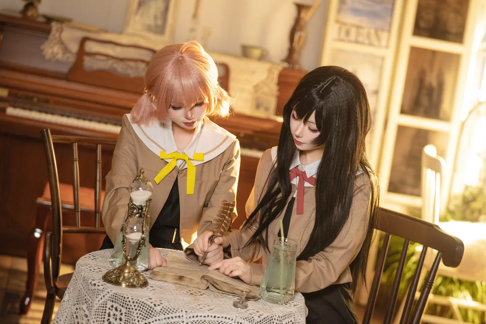 【七海灯子cos】终将成为你双人cosplay，与侑的静谧午后 - 釉夏 - 第3张