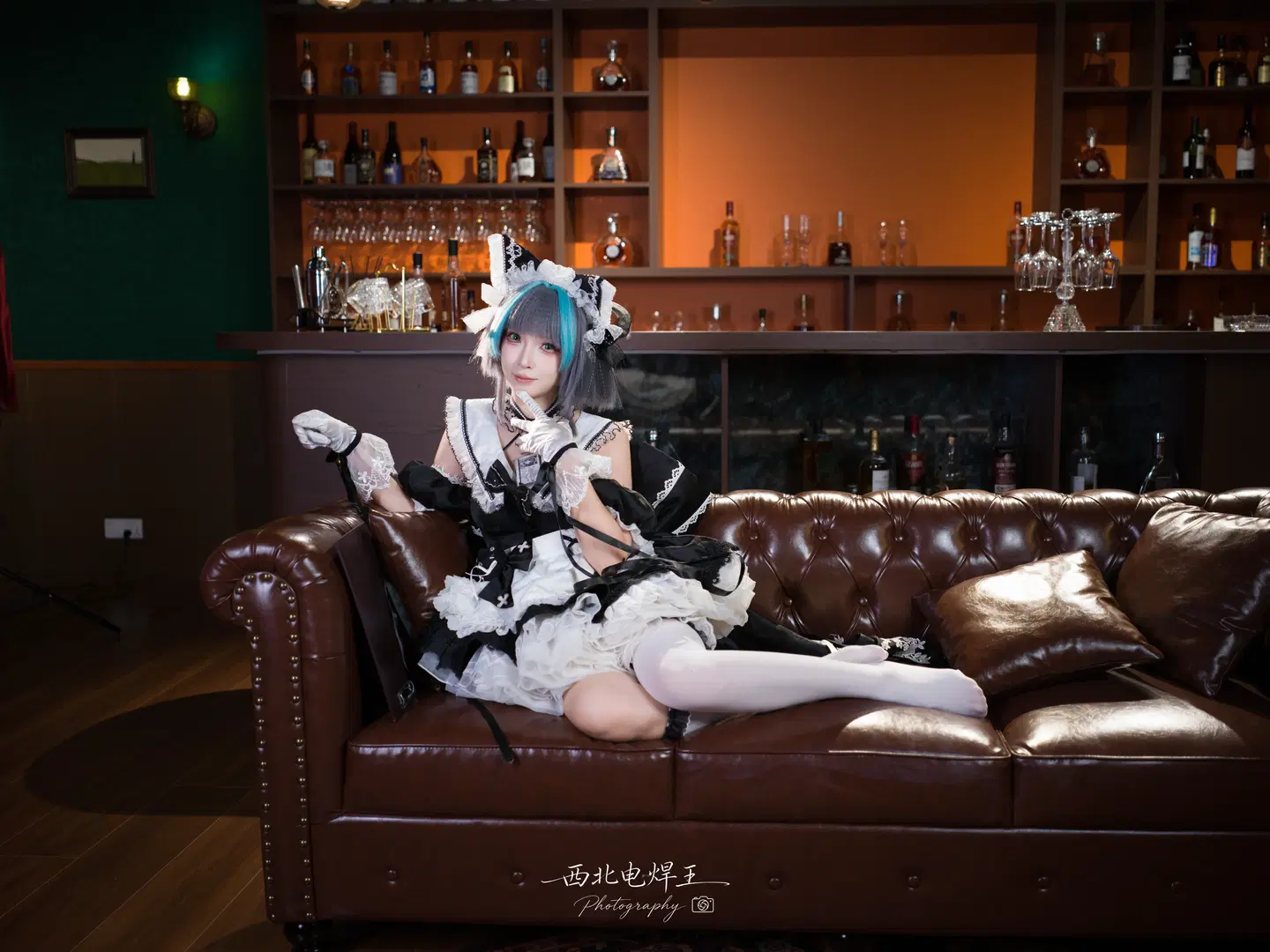 【柴郡cos】碧蓝航线 复古酒馆里的女仆装拍摄心得 - 西北电焊王 - 第2张