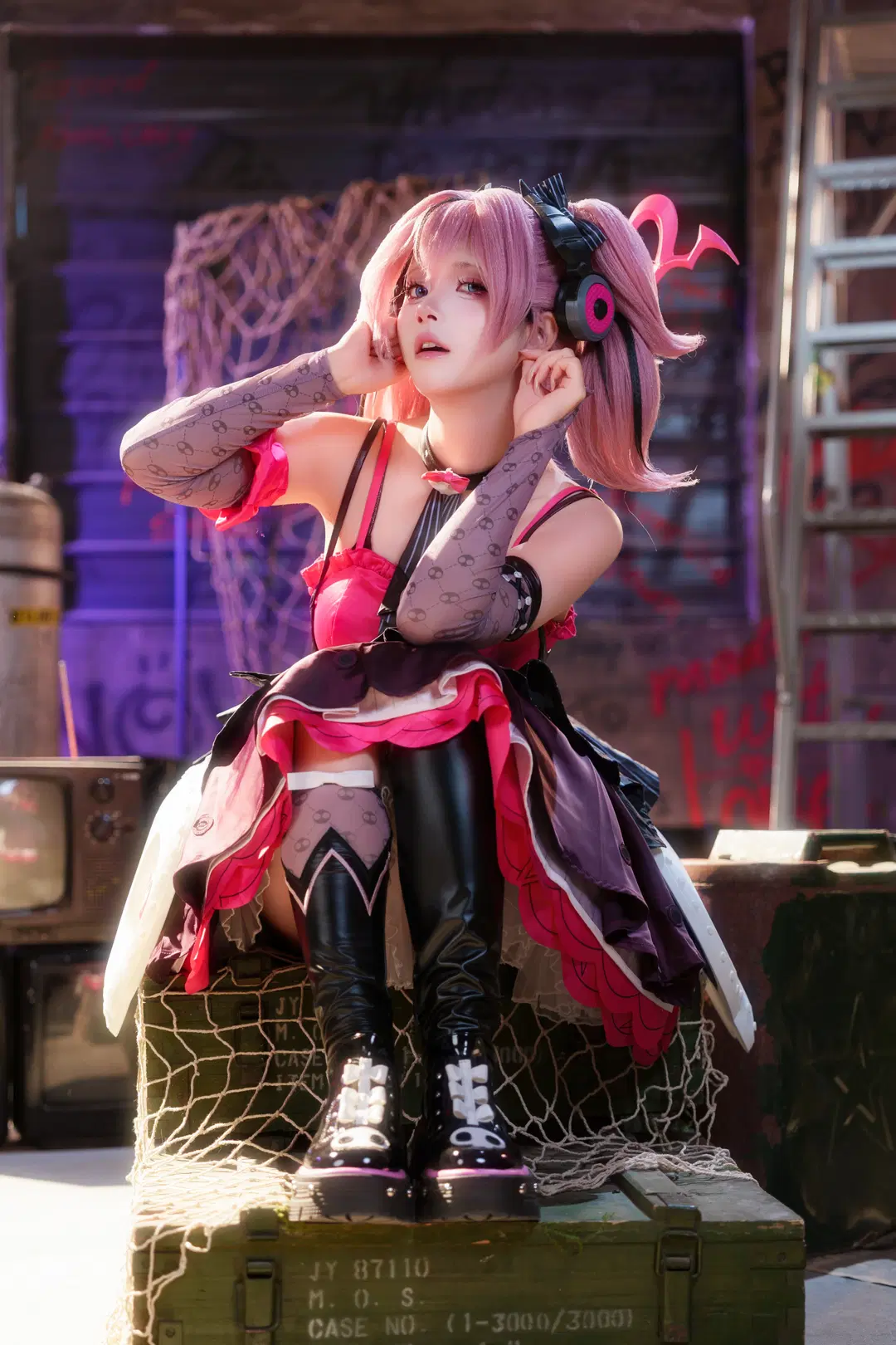 【爱芮cos】绝区零不协和音的舞台瞬间 - 瑪萨卡卡卡 - 第5张