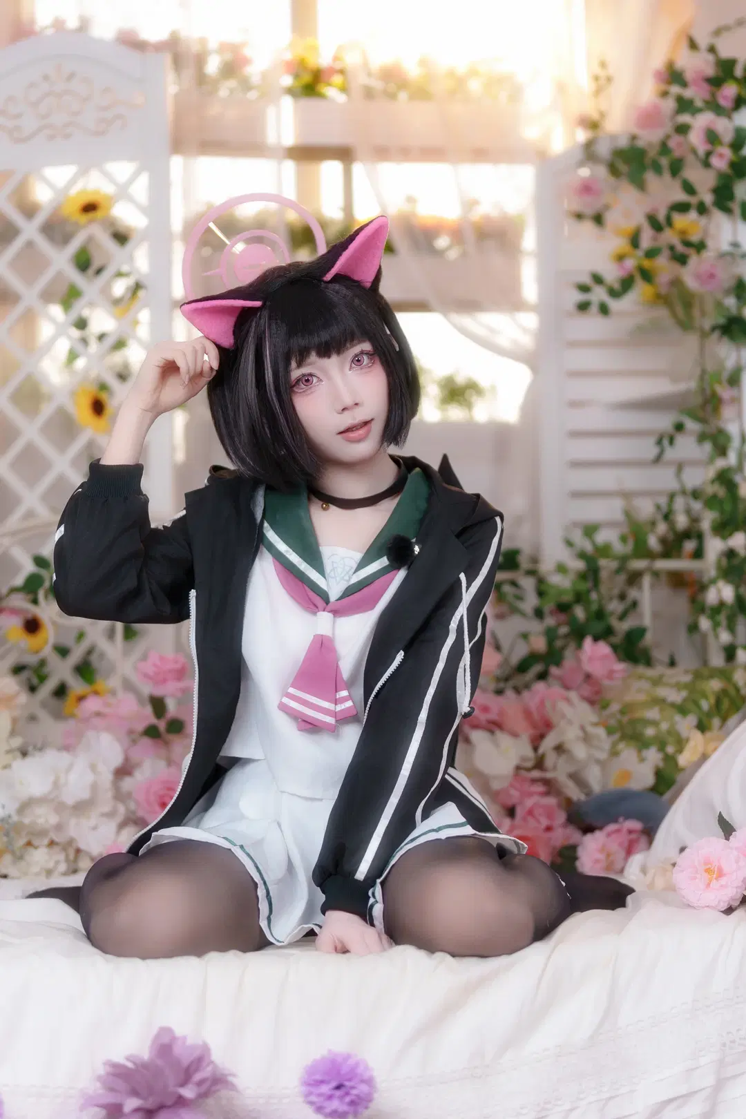 【杏山和纱cos】蔚蓝档案的甜酷学妹，我今年有当一个好孩子吗 - 瑪萨卡卡卡 - 第2张