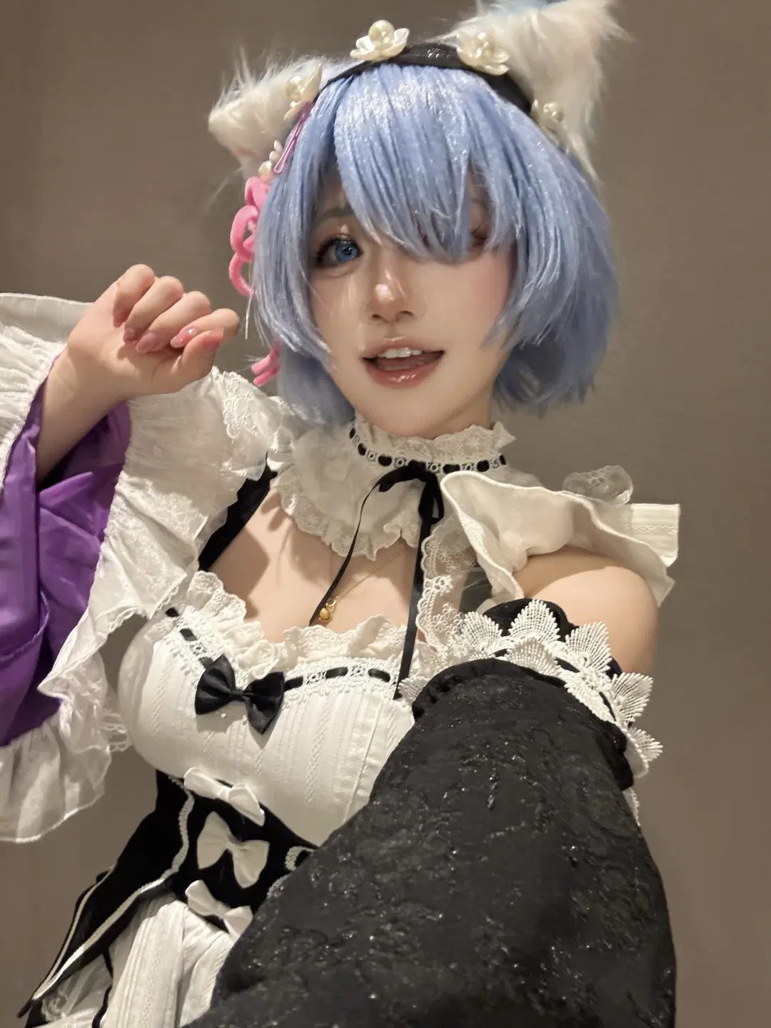 [Rem cosplay] Re:ZERO -Starting Life in Another World- A Scorching One-Day Trip to Universal Studios by 抹猹绵绵冰 - Image 5