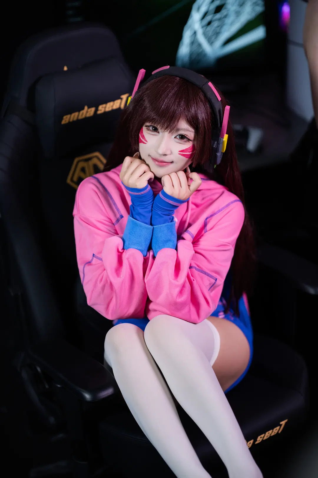 电竞少女的守望先锋主题拍摄记录