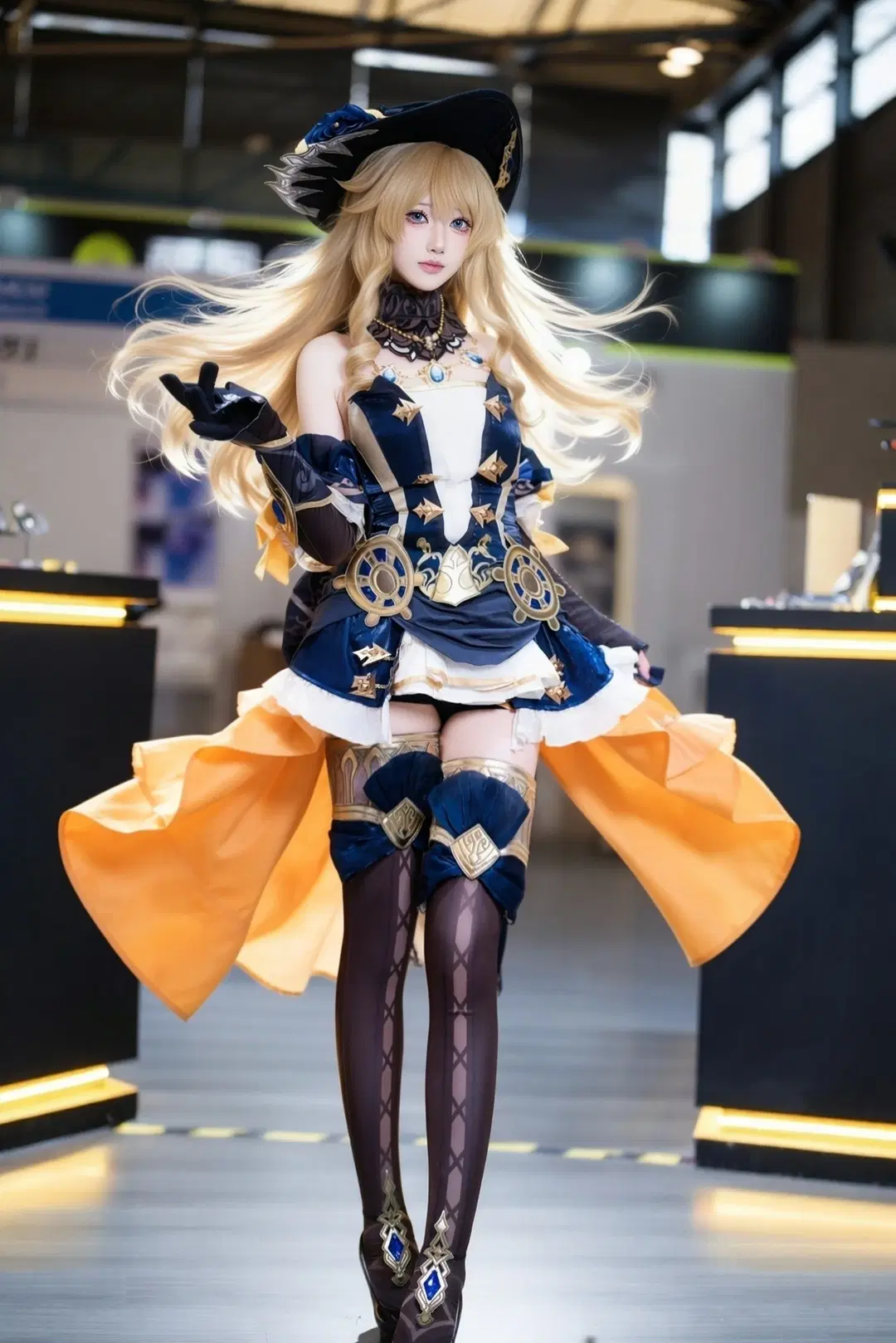 [Navia cosplay] Teyvat's Young Lady's Frozen Moments at the Convention by 森森不懂摄影 - Image 2