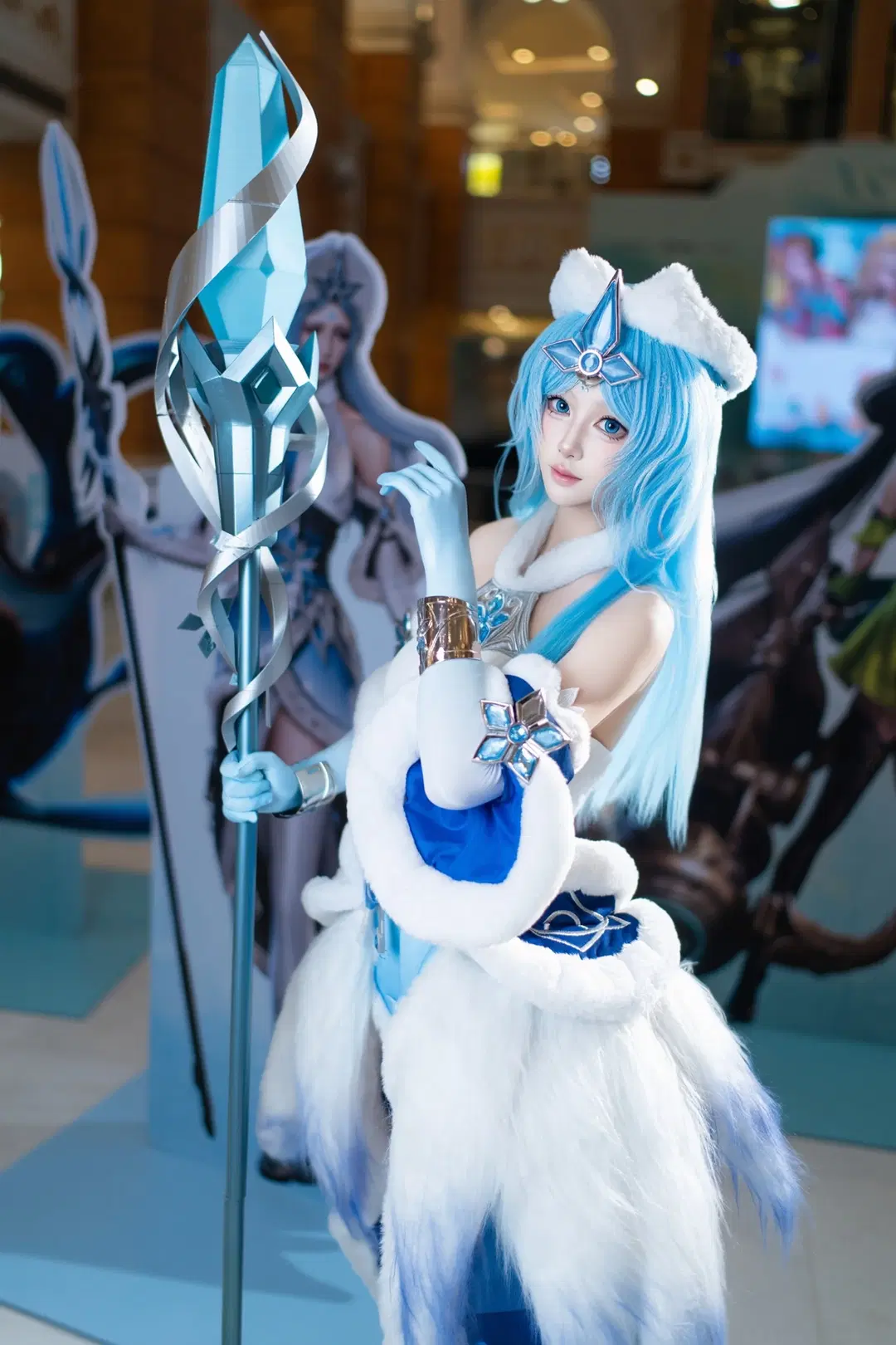 【王昭君cos】冰雪主题造型漫展现场打卡 - 森森不懂摄影 - 第2张