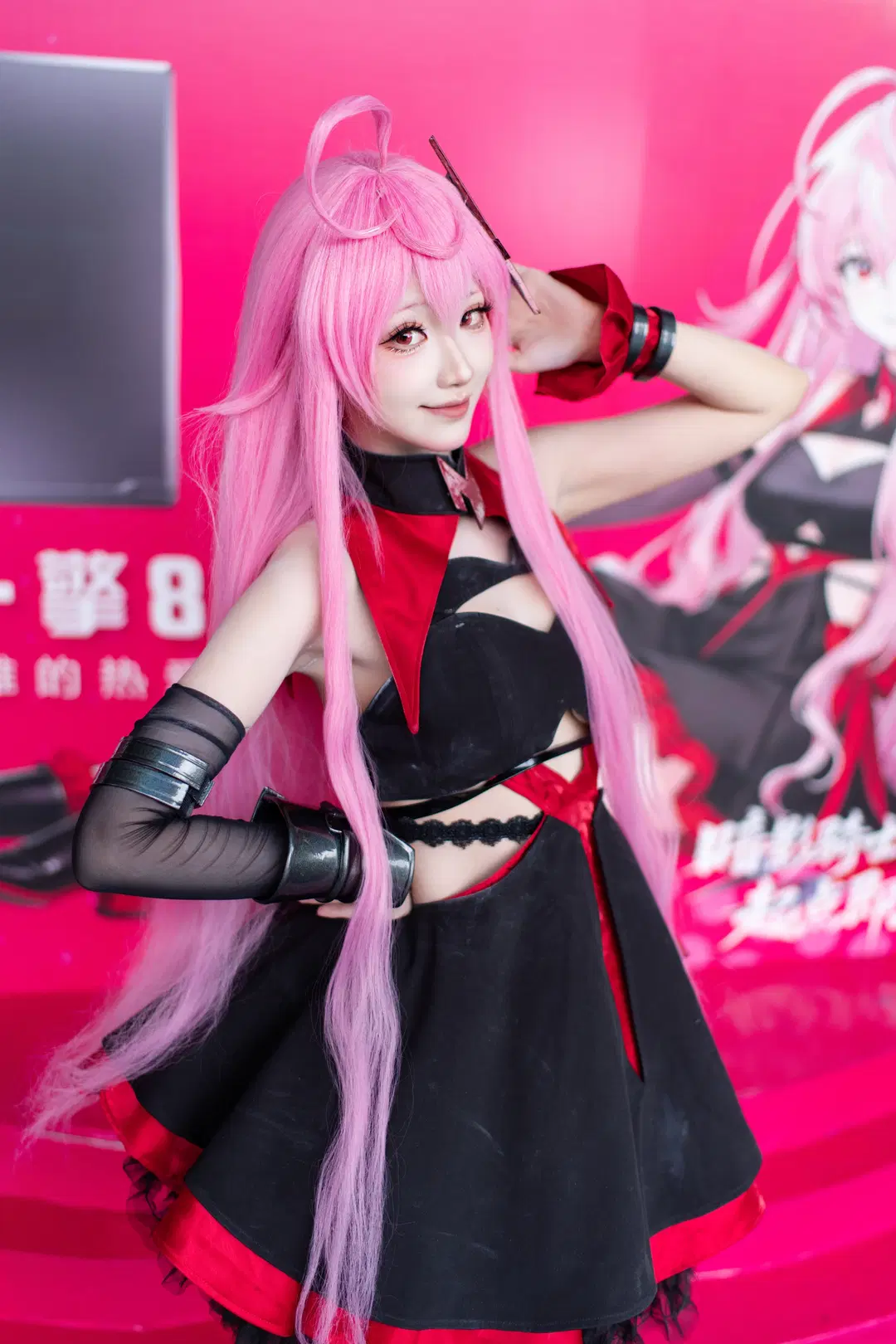 【赤瞳cos】暗影骑士线下展台打卡，红黑战衣还原度高 - 森森不懂摄影 - 第7张