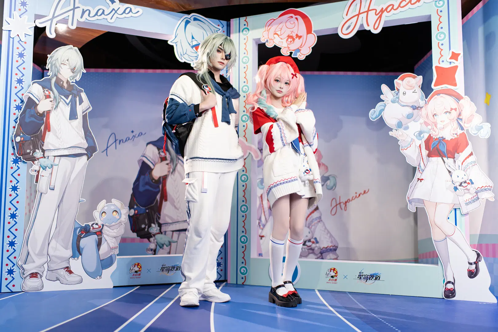 【ヒアシンシア コスプレ】『崩壊：スターレイル』ホワイトラビットキャンディのコラボ：甘さ満点のピンクツインテール - 森森不懂摄影 - 5枚目