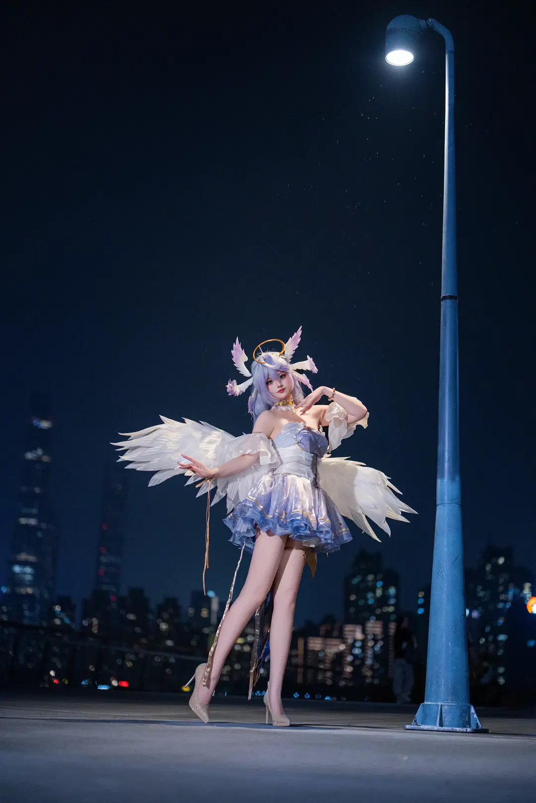 【知更鸟cos】崩坏星穹铁道雨夜陆家嘴的温柔歌声 - 森森不懂摄影 - 第10张