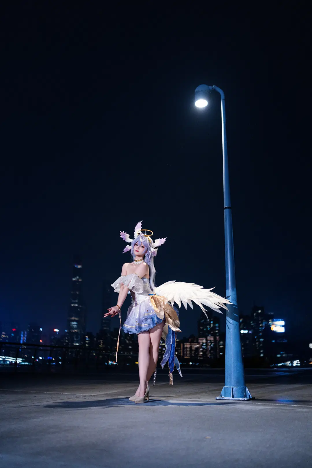 【知更鸟cos】崩坏星穹铁道雨夜陆家嘴的温柔歌声 - 森森不懂摄影 - 第11张