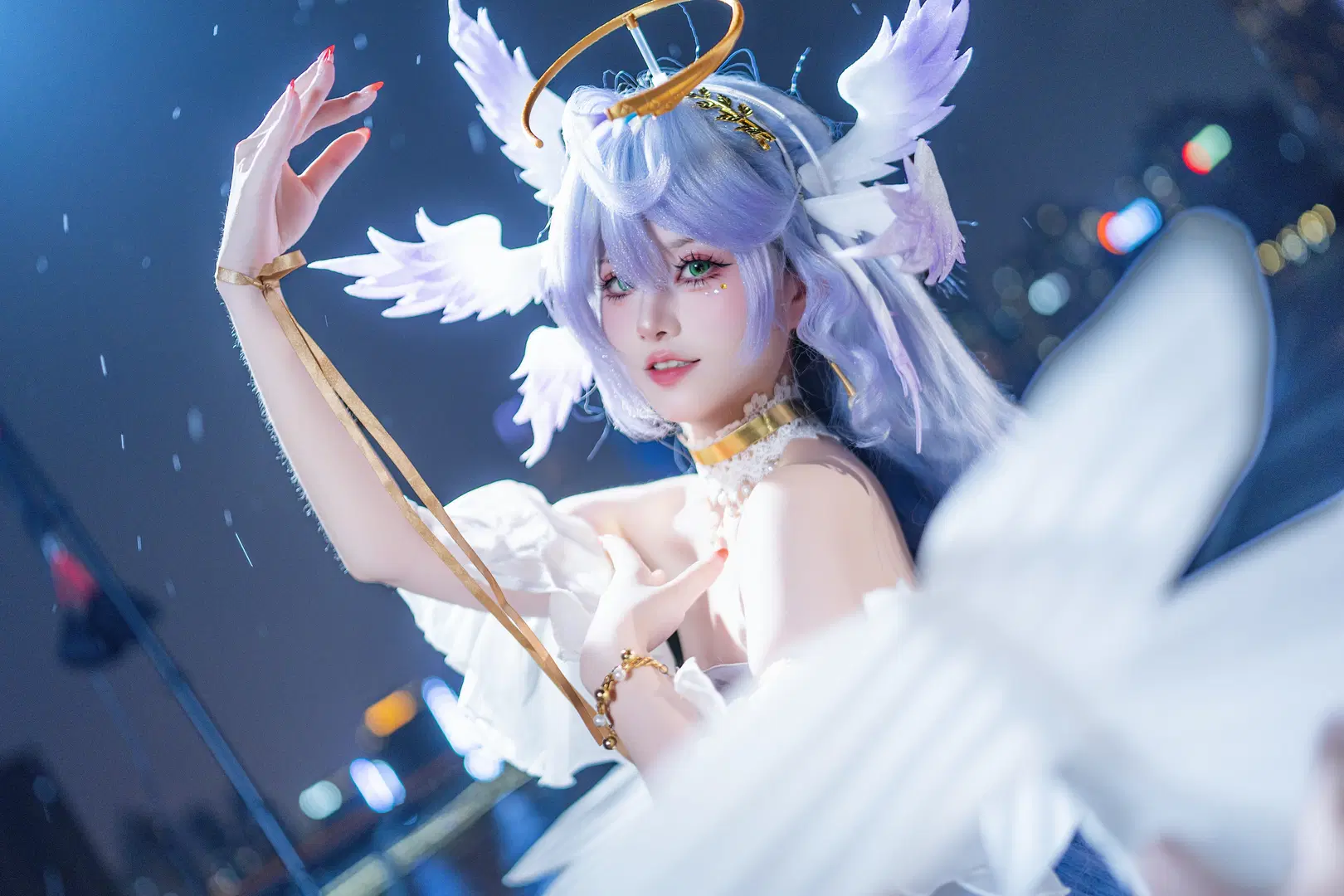 【知更鸟cos】崩坏星穹铁道雨夜陆家嘴的温柔歌声 - 森森不懂摄影 - 第2张