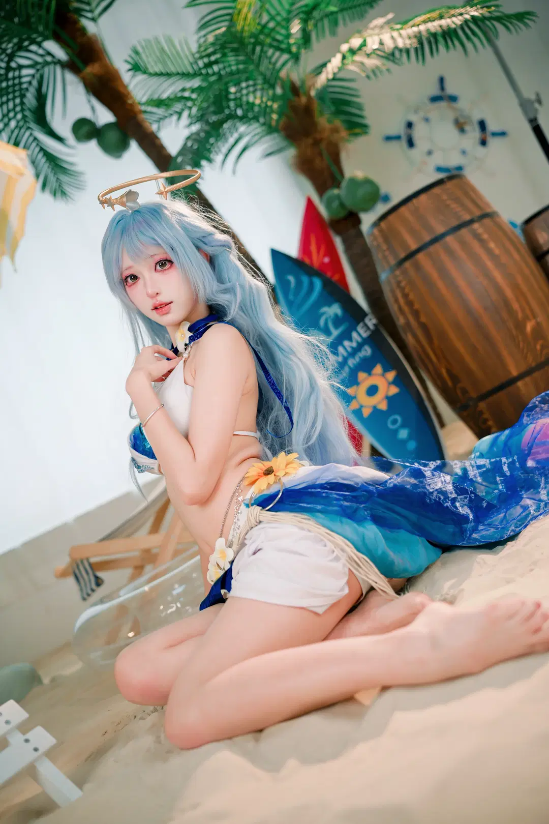 【知更鸟泳装cos】夏日海滩度假风情拍摄记录 - 朝三暮四 - 第6张