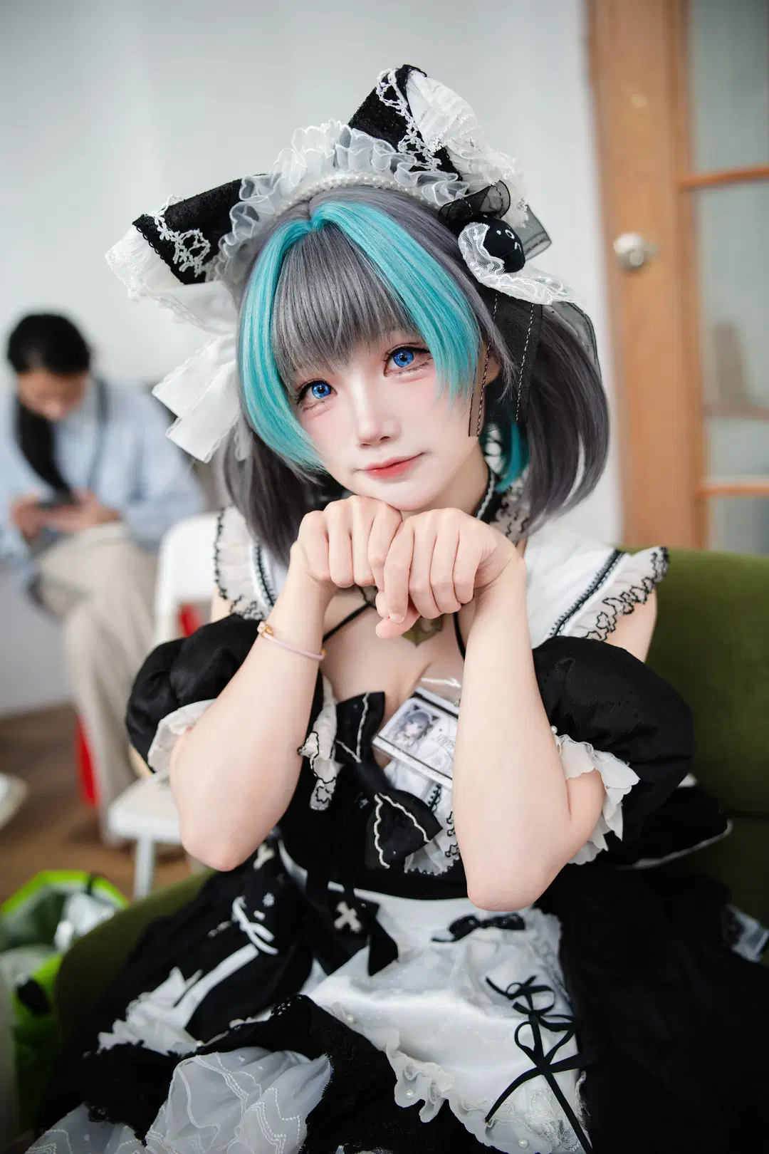 【柴郡cos】碧蓝航线黑白女仆装细节分享 - 朝三暮四 - 第2张