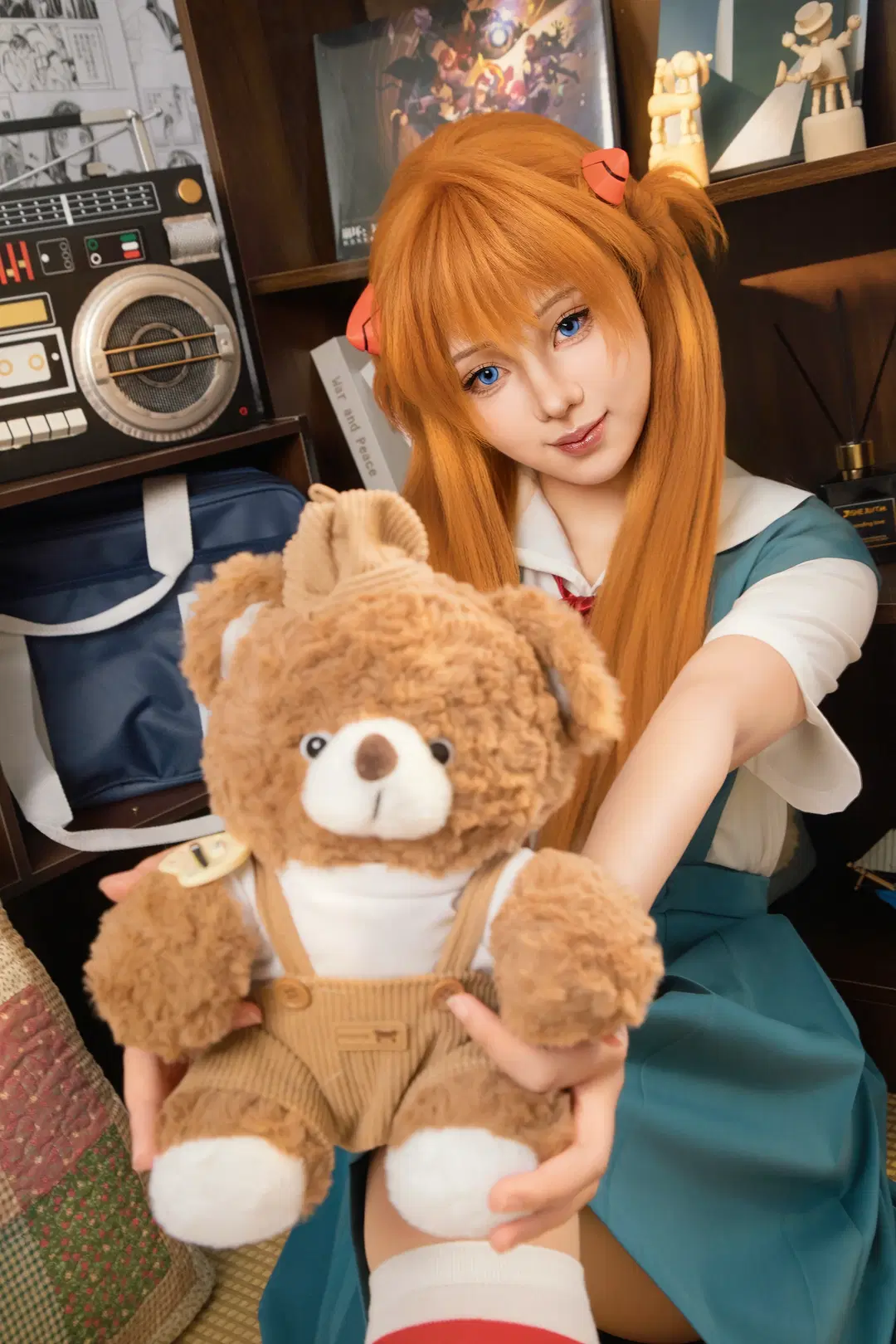 【アスカコスプレ】『新世紀エヴァンゲリオン』スタジオ撮影記録 - 星漫映画 - 3枚目