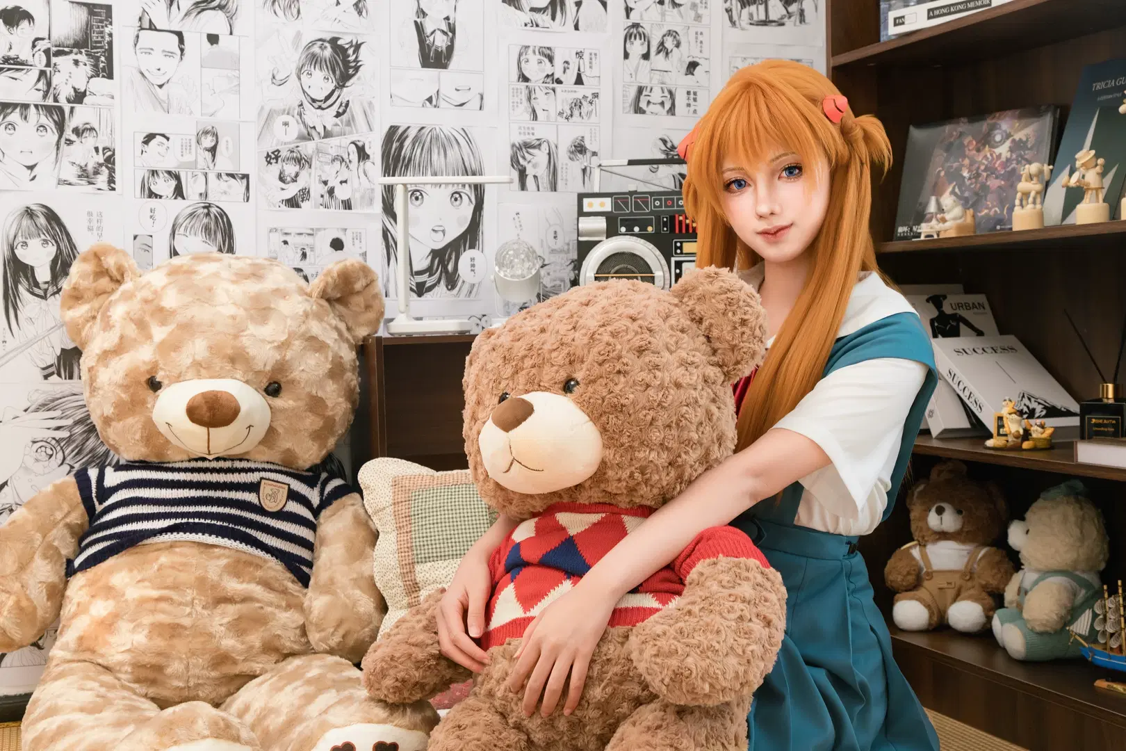 【アスカコスプレ】『新世紀エヴァンゲリオン』スタジオ撮影記録 - 星漫映画 - 4枚目