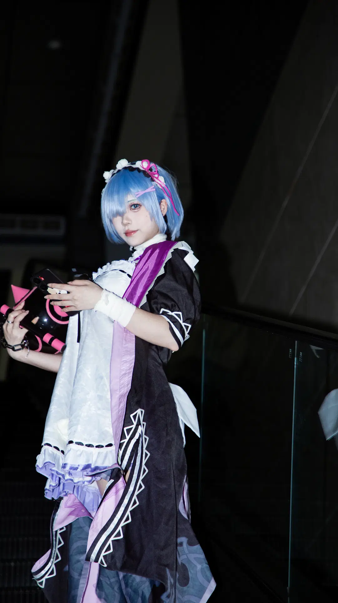 [Rem cosplay] Xingman Summer Festival Studio shoot photoshoot: A Visual Clash of Flail and Heterochromia by 星漫映画 - Image 3