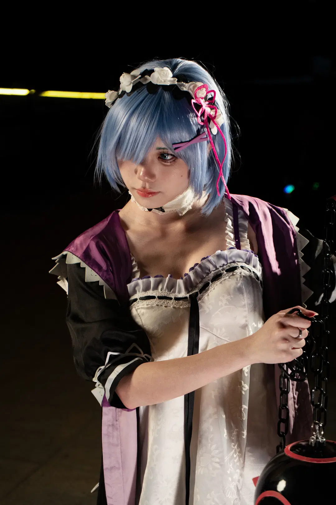 [Rem cosplay] Xingman Summer Festival Studio shoot photoshoot: A Visual Clash of Flail and Heterochromia by 星漫映画 - Image 6