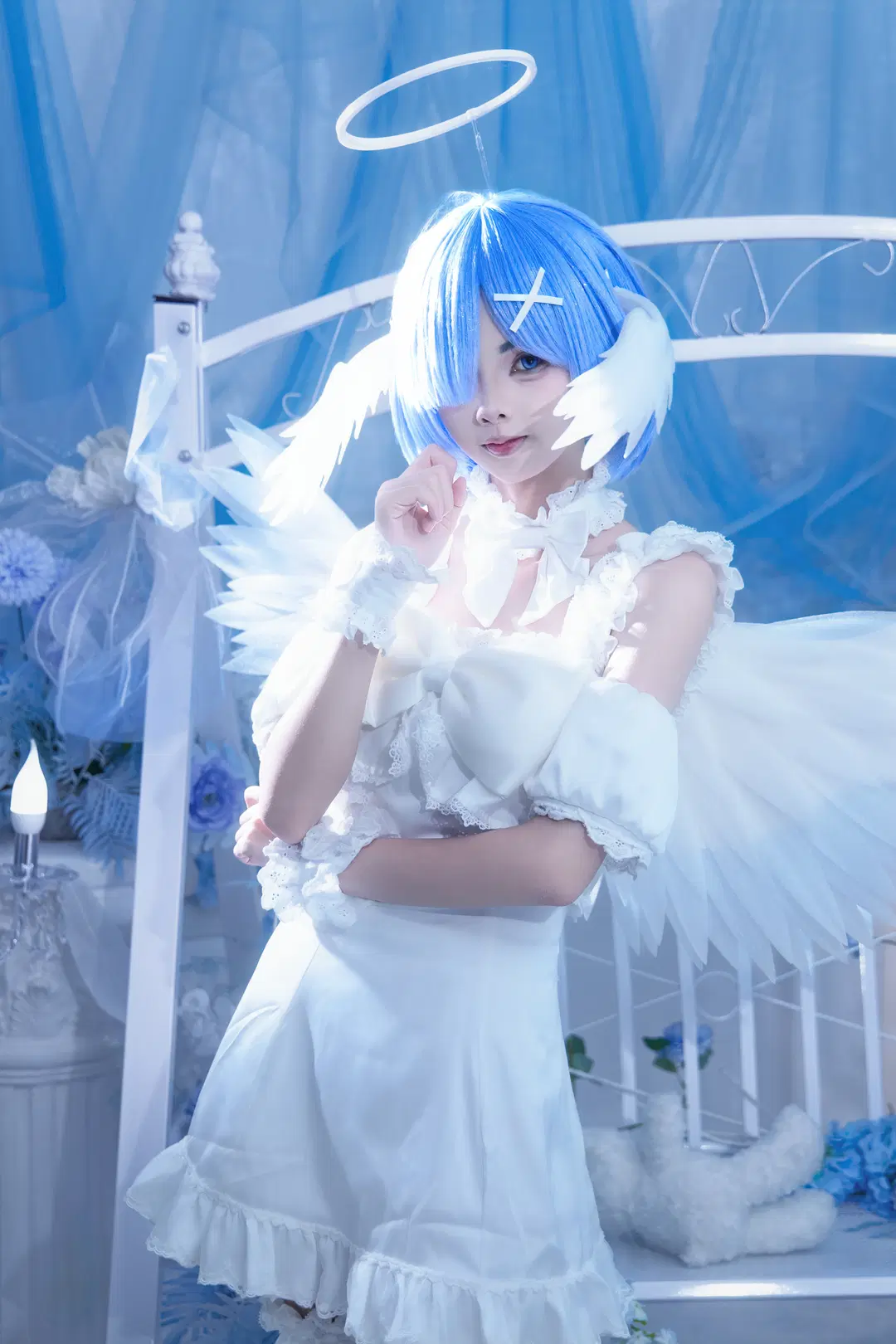 [Rem cosplay] Angel Styling at Nanning Photography Studio: Pure, Translucent, and Dreamy by 星漫映画 - Image 3