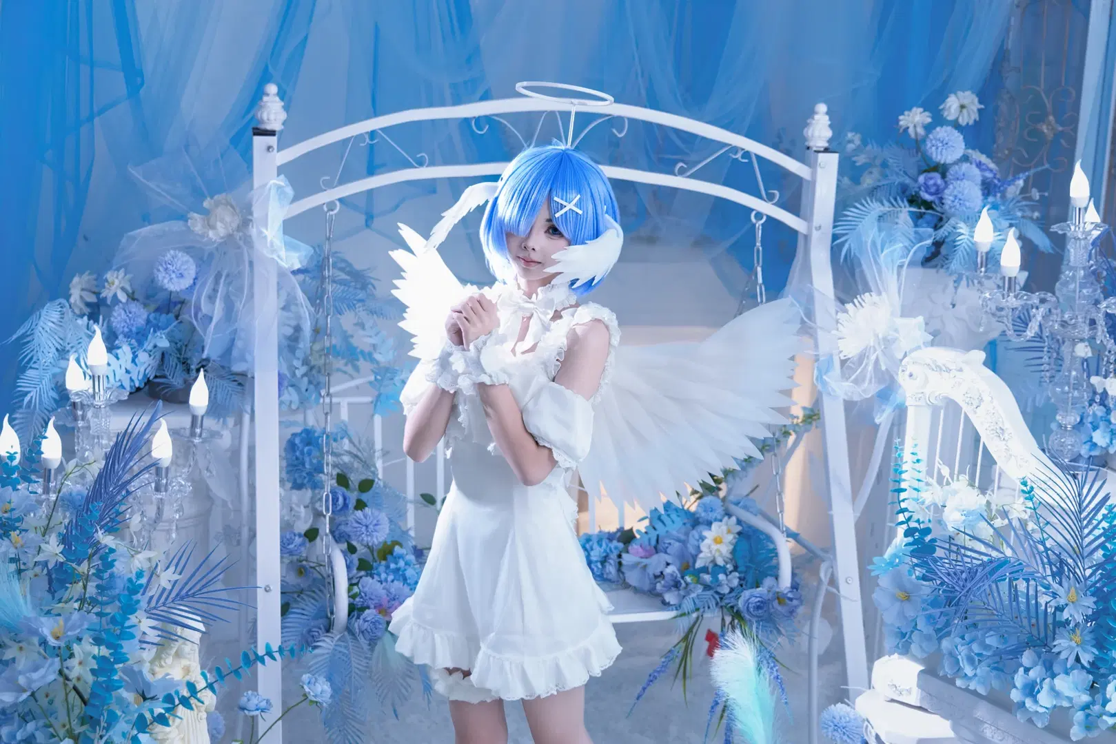 [Rem cosplay] Angel Styling at Nanning Photography Studio: Pure, Translucent, and Dreamy by 星漫映画 - Image 4