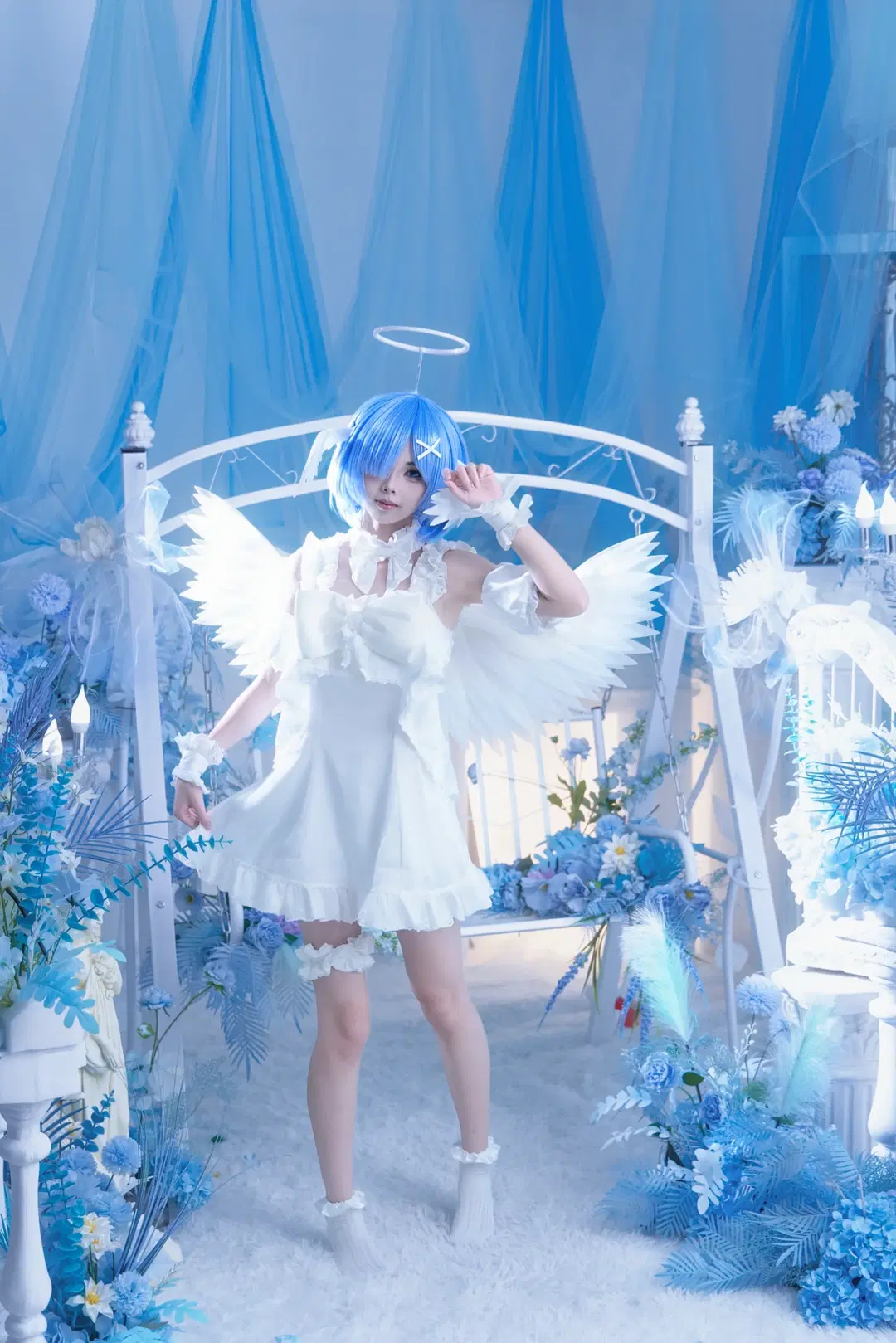 [Rem cosplay] Angel Styling at Nanning Photography Studio: Pure, Translucent, and Dreamy by 星漫映画 - Image 5
