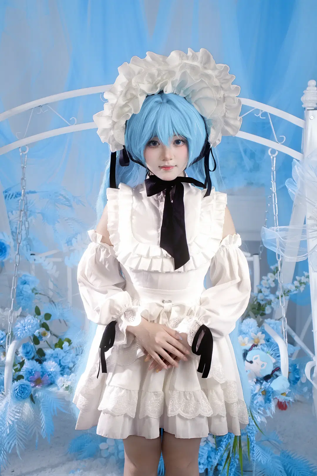 [Hatsune Miku cosplay] Antique doll Hatsune Miku Photo Set Share by 星漫映画 - Image 4