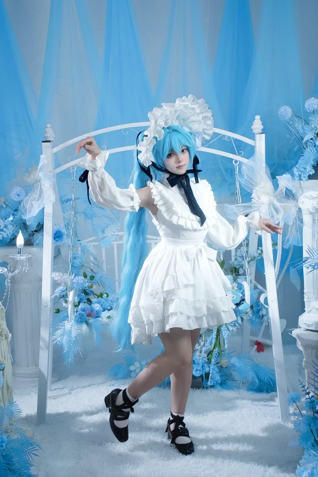 [Hatsune Miku cosplay] Antique doll Hatsune Miku Photo Set Share by 星漫映画 - Image 5