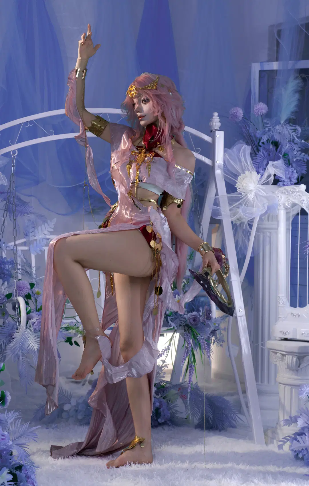 二次元撮影, コスプレ撮影, 無期迷途, スタジオ撮影, ジャスミン コスプレ
