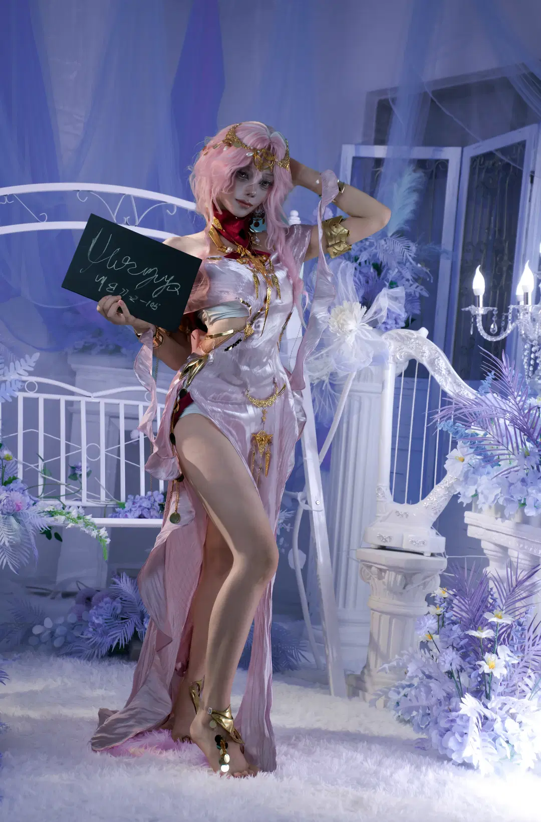 [Jasmine cosplay] Path to Nowhere Default Skin: Ornate Grace Beneath the Purple Night by 南宁星漫映画摄影棚 - Image 6