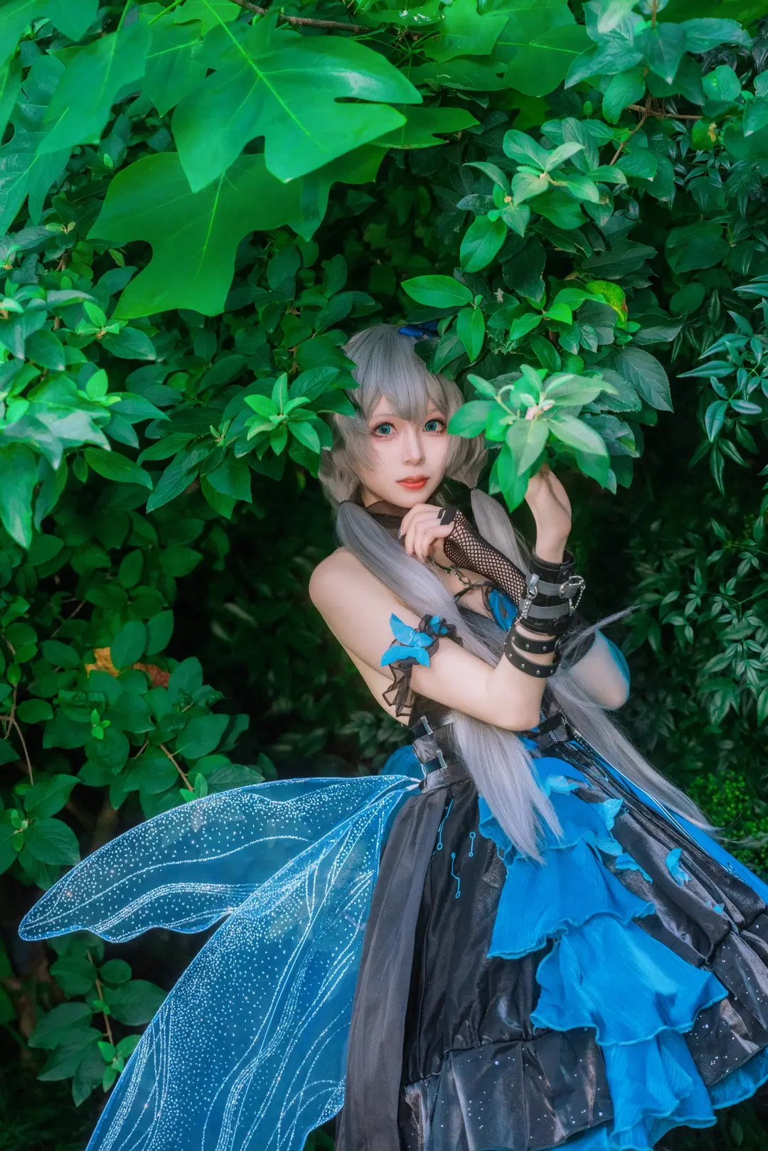 Luo Tianyi Summer Insect cosplay: Black-and-blue forest fairy style by Zhu.SAMA🔦📷 - Image 2