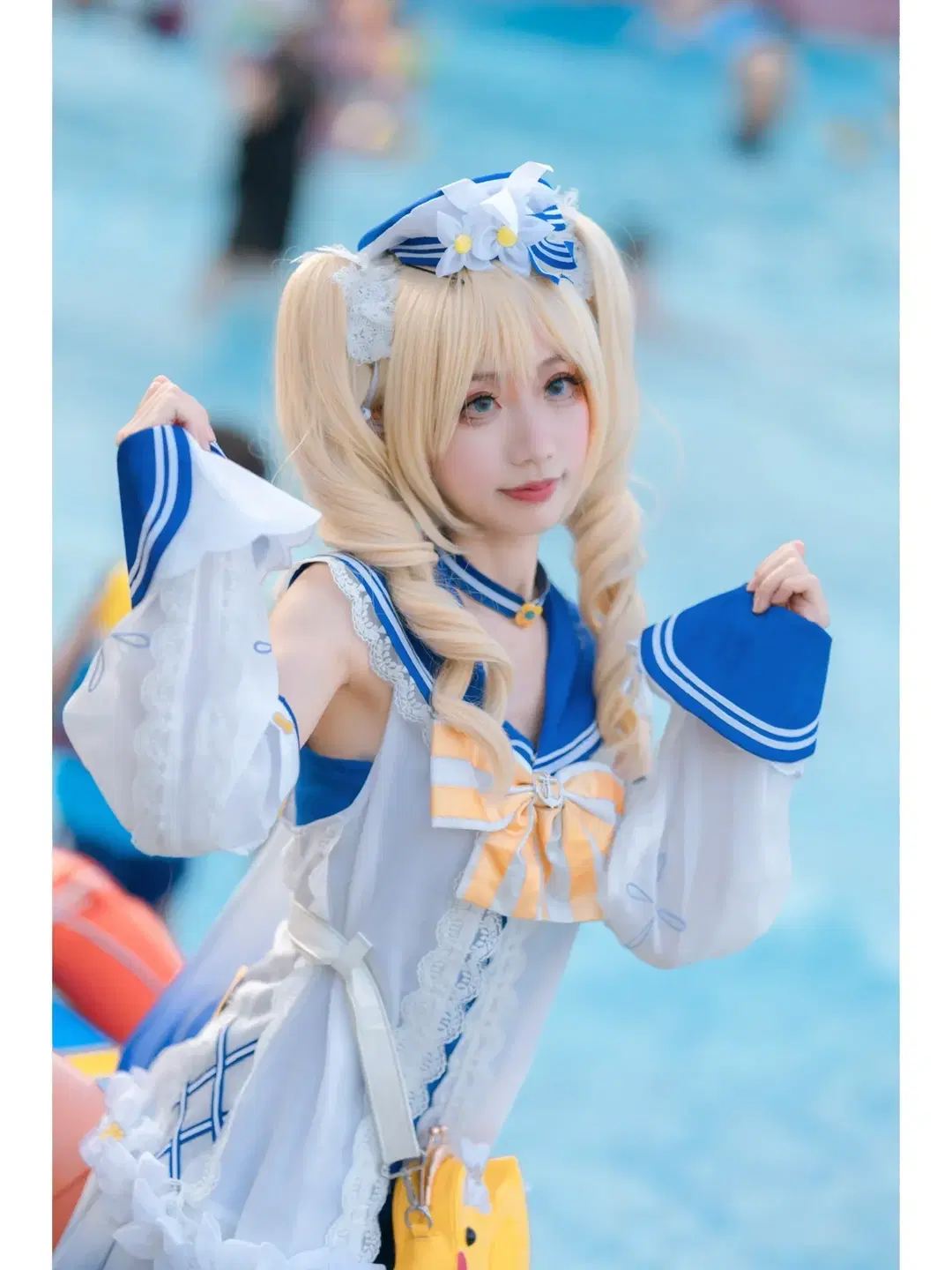 【芭芭拉cos】夏日泳池边的清凉元气少女 - Kirito君 - 第2张
