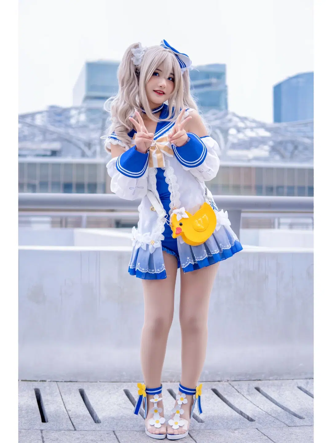 【芭芭拉cos】夏日里的闪耀偶像，漫展泳装返图 - Kirito君 - 第3张