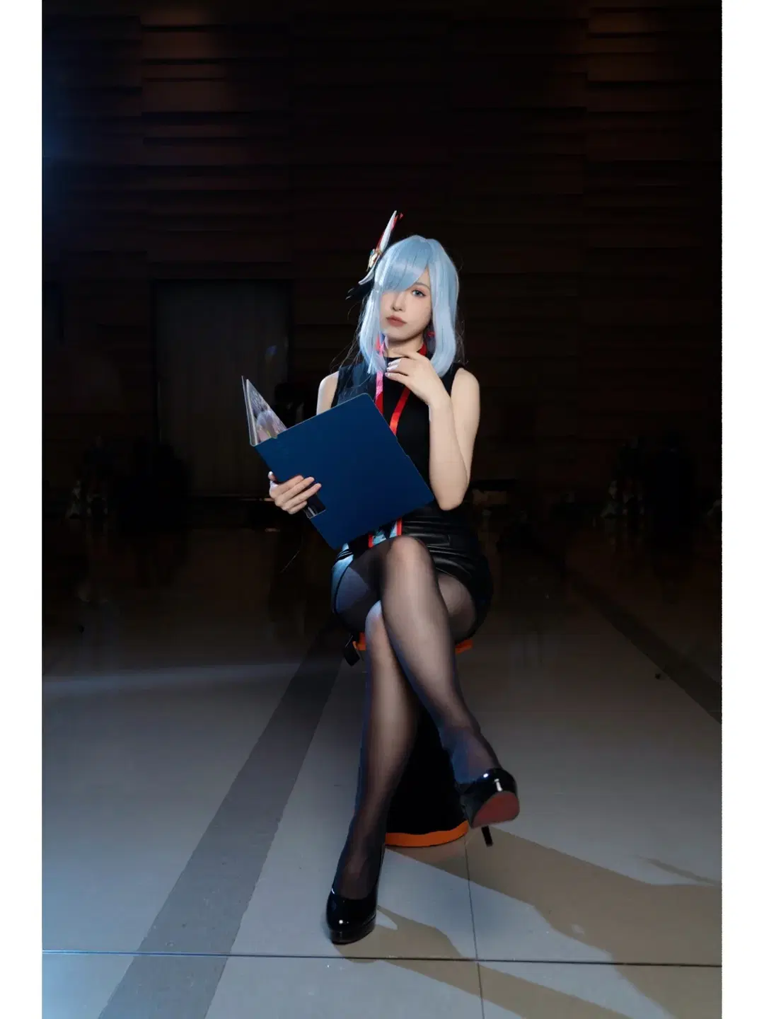 【申鹤cos】原神漫展OL风私设，清冷干练的职场调查员 - Kirito君 - 第4张