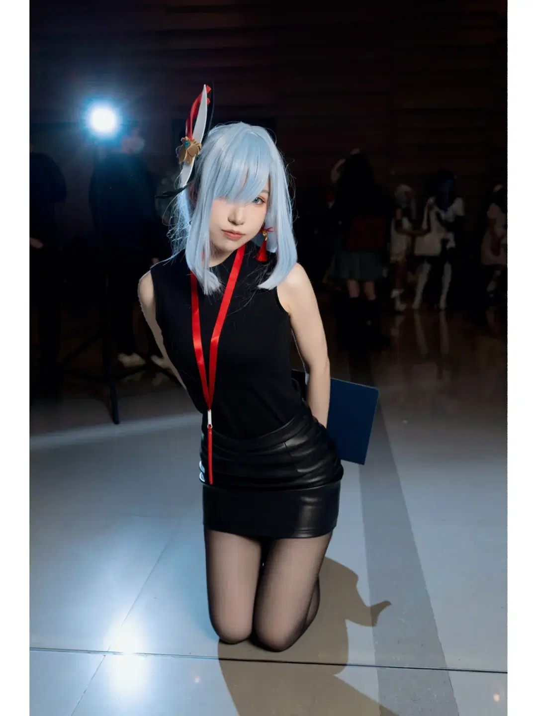 【申鹤cos】原神漫展OL风私设，清冷干练的职场调查员 - Kirito君 - 第5张