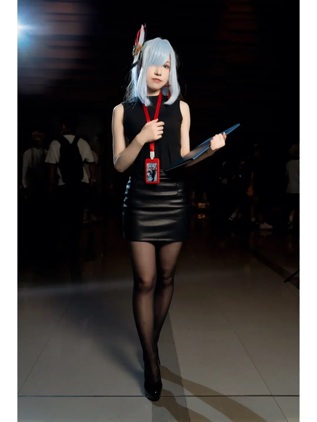 【申鹤cos】原神漫展OL风私设，清冷干练的职场调查员 - Kirito君 - 第9张