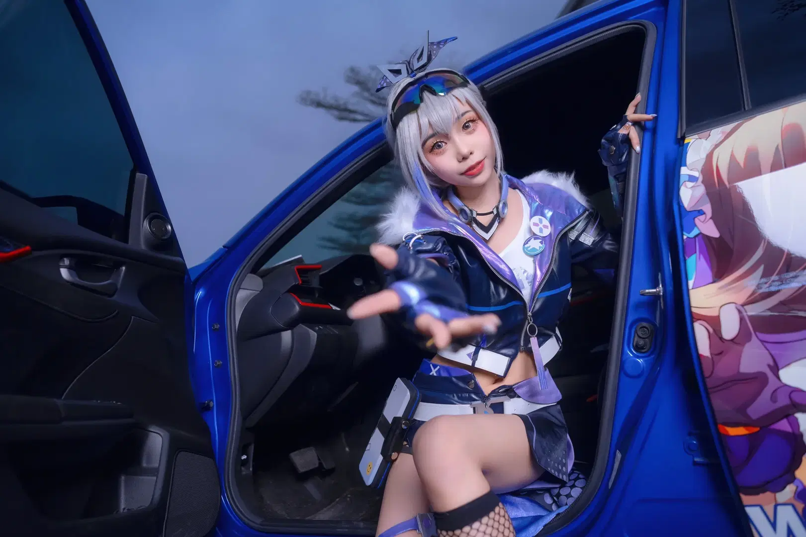 【银狼cos】星穹铁道黑客少女的痛车兜风 - Kirito君 - 第3张