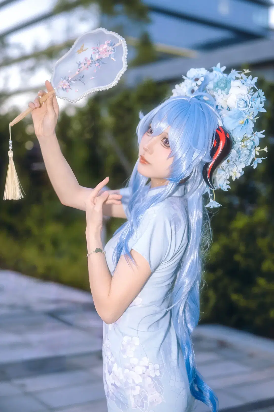 【甘雨cos】原神新中式旗袍真的太好看了 - Kirito君 - 第2張